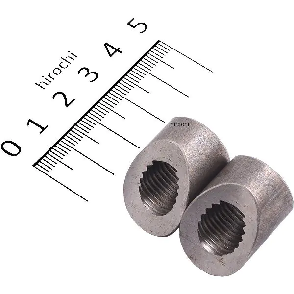 O2センサー プラグ 溶接用 45度アングル 12mm x 1.25mm (2個入り) ｜ヒロチー商事