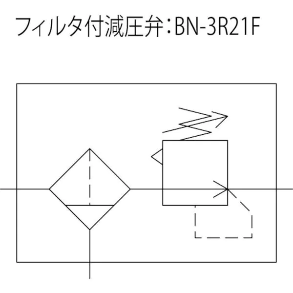 日本精器 FRLユニット10Aモジュラー接続タイプ BN25T610 - 3