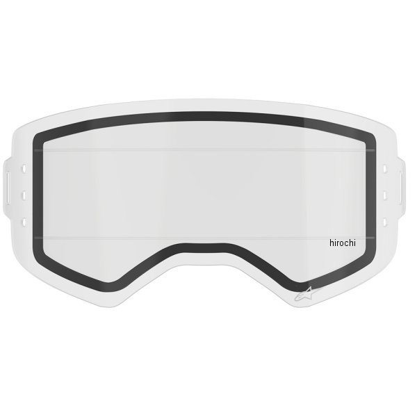 アルパインスターズ スーパーテック ゴーグル ロールオフダブルレンズ