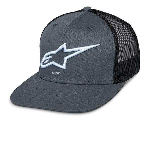 アルパインスターズ ハット コープ グレー/ブラック