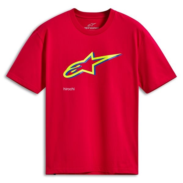 アルパインスターズ Tシャツ エイジレス シャドー レッド Lサイズ