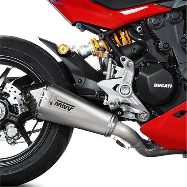 スリップオンマフラー DELTA RACE 触媒あり 21年-24年 SuperSport950 ステンレス