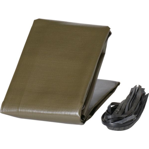 DAI2  ターピー 軽トラックシート大地 2号サイズ ОDグリーン 2.3m×3.5m