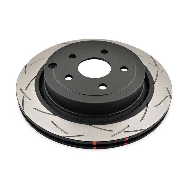 09 Pontiac G8 V8 6.0L Rear Slotted 4000 Series Rotor