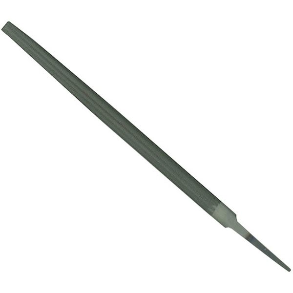 253-2878  鉄工ヤスリ 楕円 150mm 中目