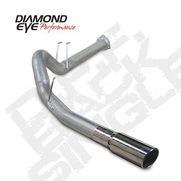 KIT 4in DPF BACK SGL AL: 2011 FORD 6.7L PWRSTROKE F250/F350