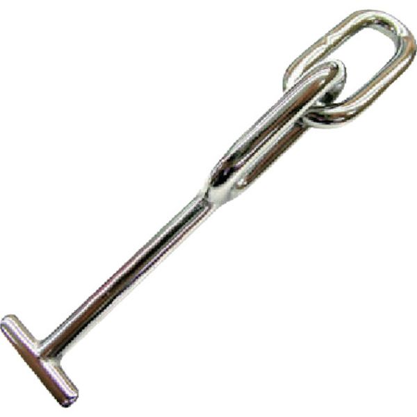 DFB1 848-9735  ステンレス 車体ドア留め金具B型 全長125mm