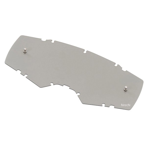 ゴーグルレンズ ブリッツゴーグル用 ピン付き スモーク