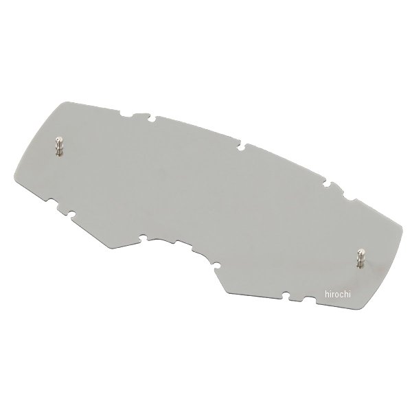 ゴーグルレンズ ブリッツゴーグル用 ピン付き シルバーミラー