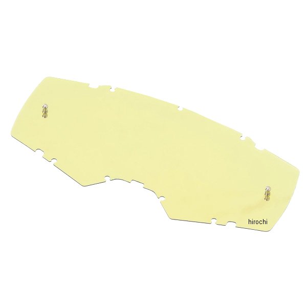 ゴーグルレンズ ブリッツゴーグル用 ピン付き レボゴールドミラー