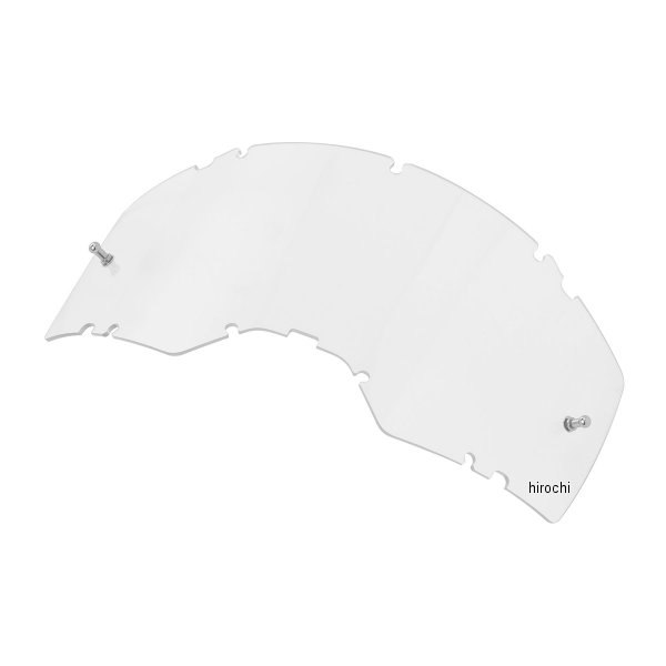 スーパーアンチフォグ レースレンズ ブリッツゴーグル用 ピン付き クリア