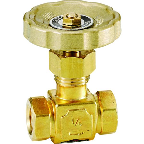 DH12CR 850-4759  黄銅製ニードルバルブ3/8B