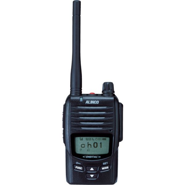 アルインコ　デジタル登録局無線機５Ｗ（ＲＡＬＣＷＩ）大容量バッテリーセット