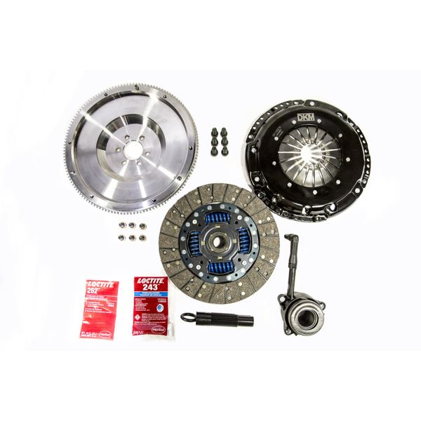 VW GLI 1.8T 6-Spd Sprung Organic MB Clutch Kit w/Steel Flywheel (440 ft/lbs Torque)