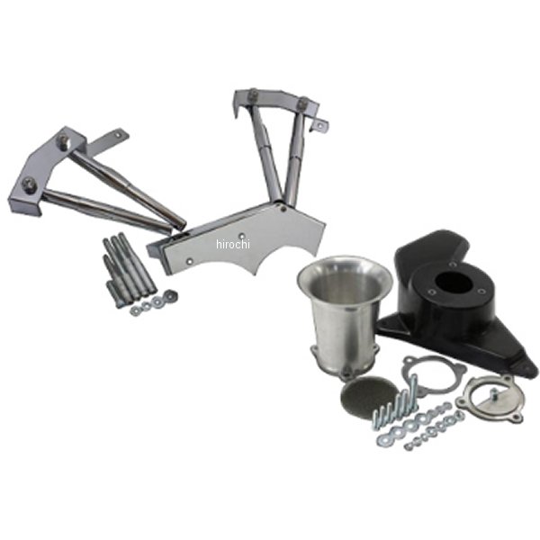 ファンネル&プッシュロッドカバーSET ドラッグスター1100