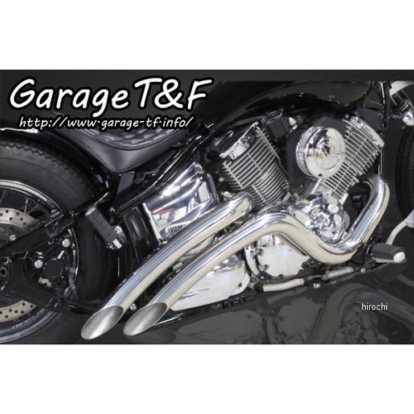 ベントマフラー ステンレス タイプ2 ドラッグスター1100