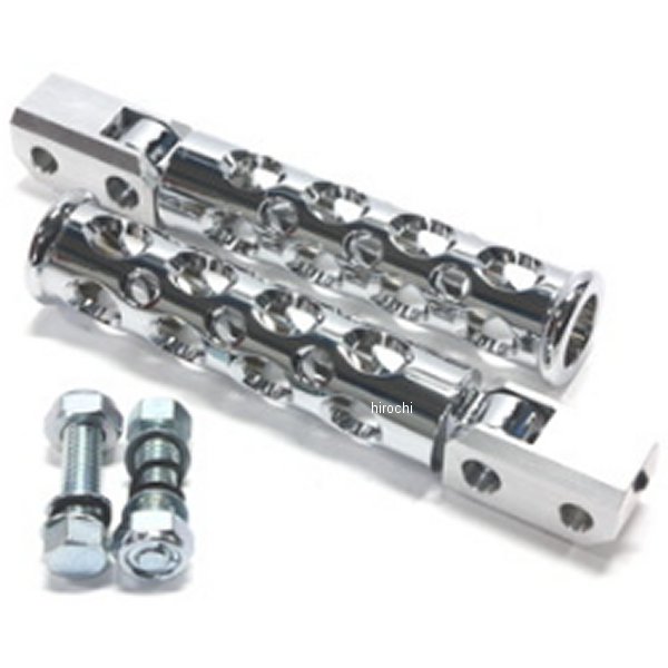 コンバットフットペグ フロントSET ドラッグスター250 メッキ