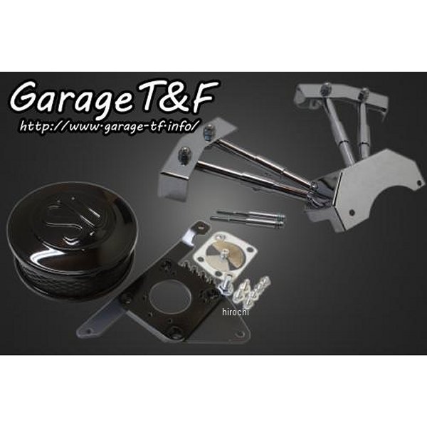 SU&プッシュロッドカバーSET ドラッグスター400 黒