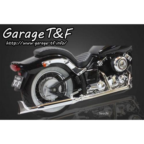 2in1クラシックマフラー ステンレス タイプ4 ドラッグスター400