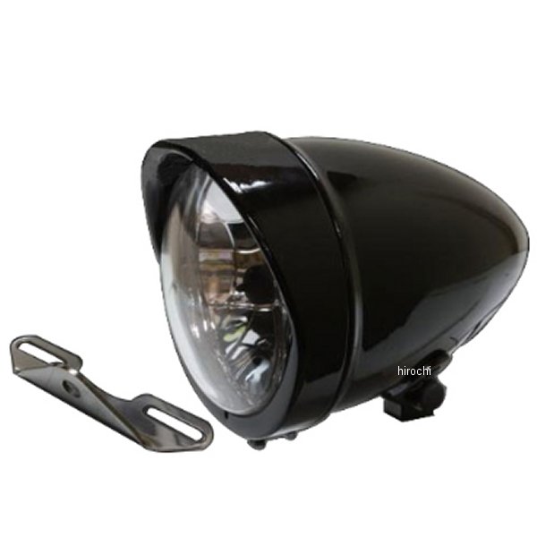 4.5インチロケットライト&ライトステーキット タイプB ドラッグスター400 黒