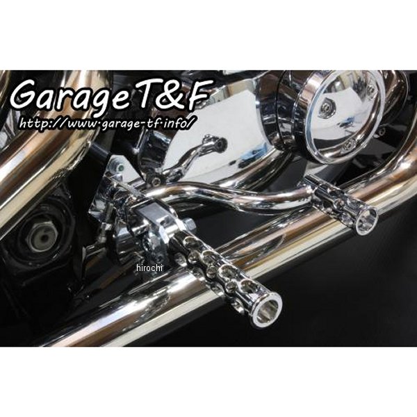 ミッドコントロールキット コンバット(メッキ) ドラッグスター400 キャブ車 メッキ