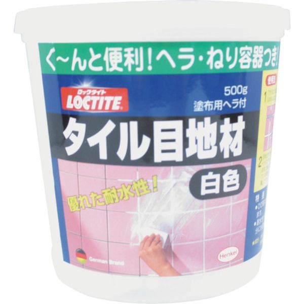 ＬＯＣＴＩＴＥ　タイル目地材　白色　５００ｇ