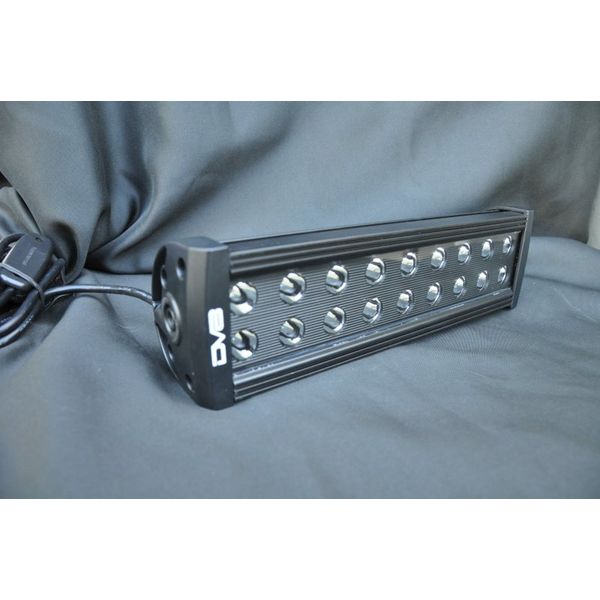 BRS Pro Series 12in Light Bar 72W Flood/Spot 3W LED - Black