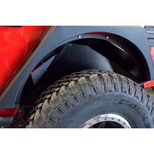 2018+ Jeep Wrangler JL Rear Inner Fenders - Black