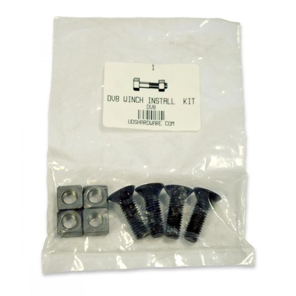 Winch Mounting Kit for DV8 12K Winches Used w/ Winch Plates