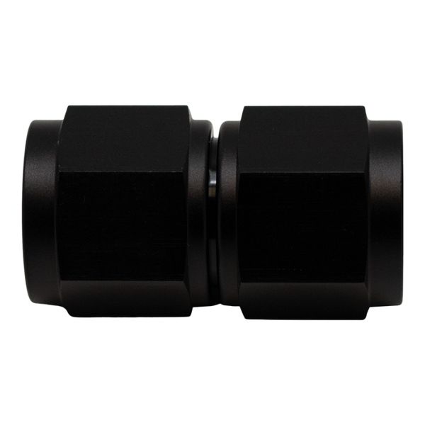 10AN Flare Female Swivel to 10AN Flare Female Swivel - Anodized Matte Black