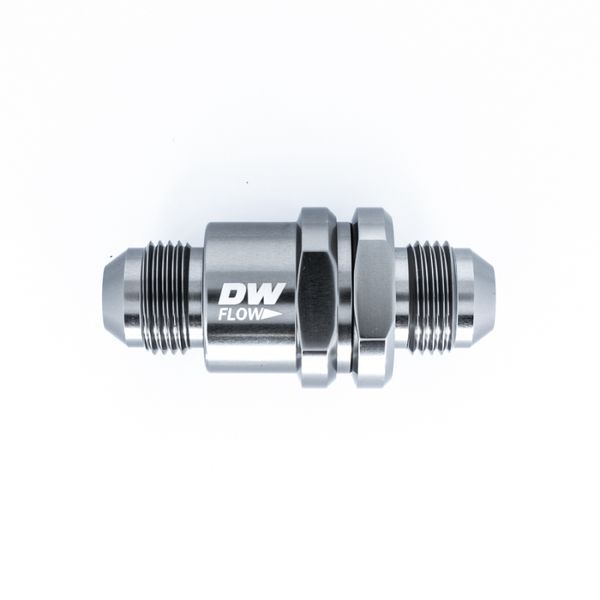 8AN Male Flare + 8AN Male Flare One Way Check Valve