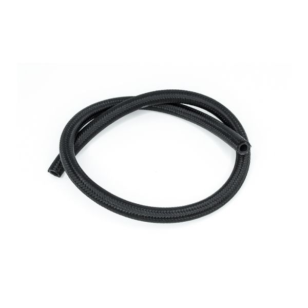 8AN Black Nylon Braided CPE Hose 3 Feet