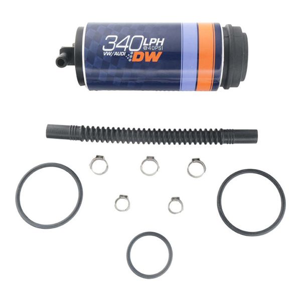 DW340V Series 340lph In-Tank Fuel Pump w/ Install Kit For VW and Audi 1.8T FWD