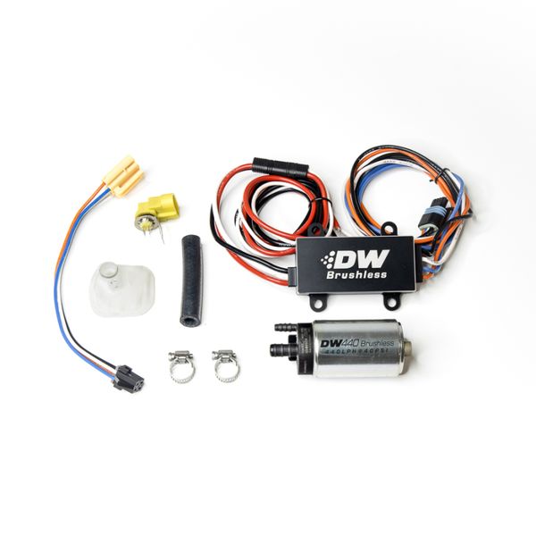 DW440 440lph Brushless Fuel Pump Single/Dual Controller & Install 05-10 Ford Mustang GT