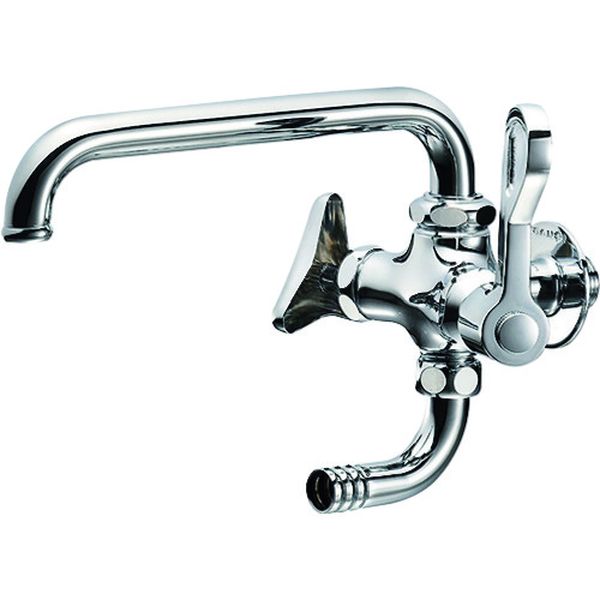 E231013 167-8504  厨房用二口横形自在水栓