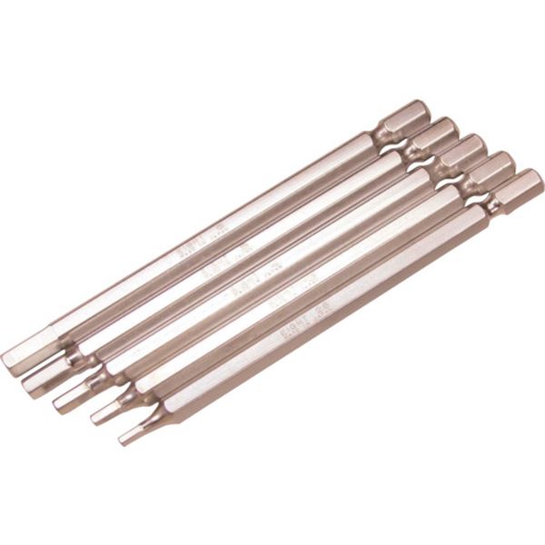 EA655MMX110  六角棒ビット 対辺6.35mm 溝13mm 5mmX110 単品