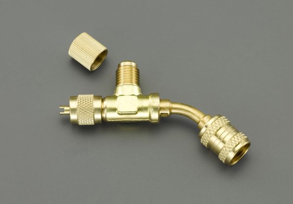 F1/4"×F1/4"×F5/16"アクセスバルブ