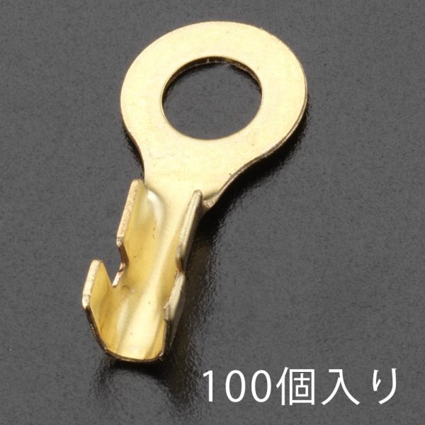 0.50-1.25mm2 丸形端子(100個)