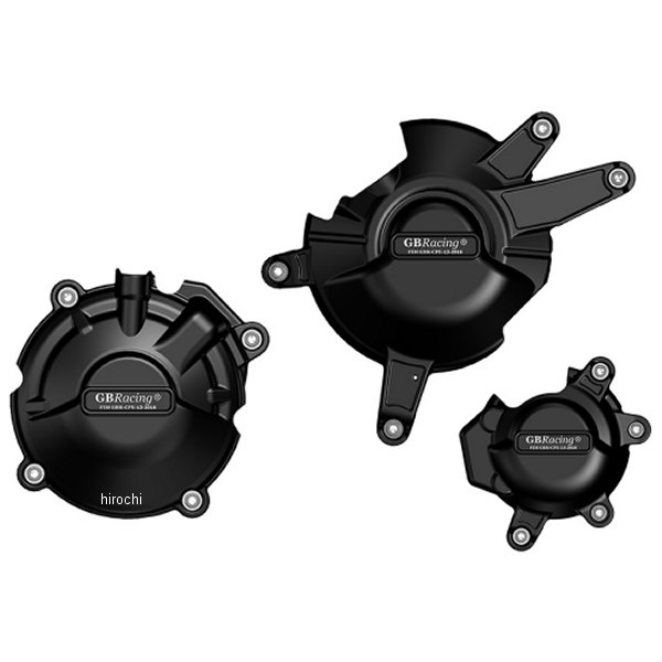 エンジンカバーセット 3点 CBR650F、CBR650R 黒