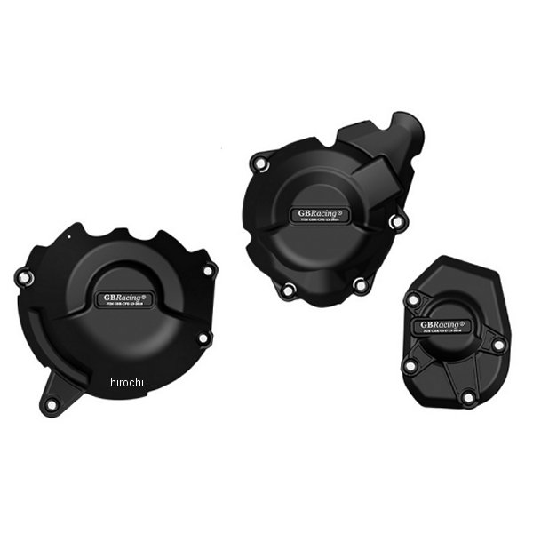 エンジンカバーセット 3点 Ninja1000、Z1000 黒