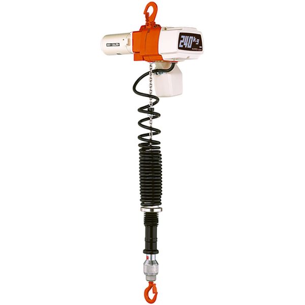 KITO 電気チェーンブロック キトーセレクト ED形 定格荷重60kg 揚程1.8m 単相200V 無段速シリンダ形