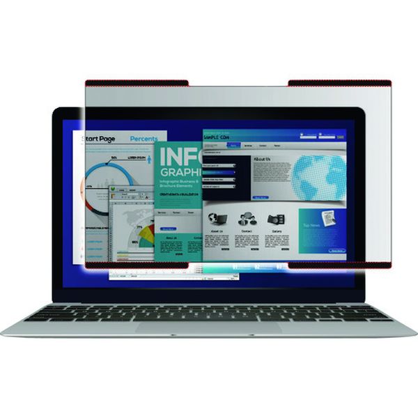 EFPFNS133W2  吸着式のぞき見防止フィルター 13.3Wインチ(16：9)