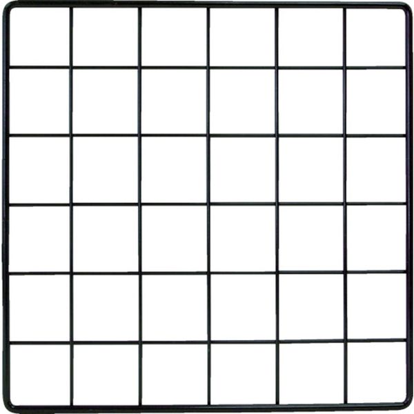 メッシュパネル 450X450mm 黒