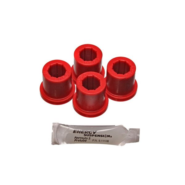80-87 Toyota Pick Up Red Rear Spring Frame Shackle Bushing Kit