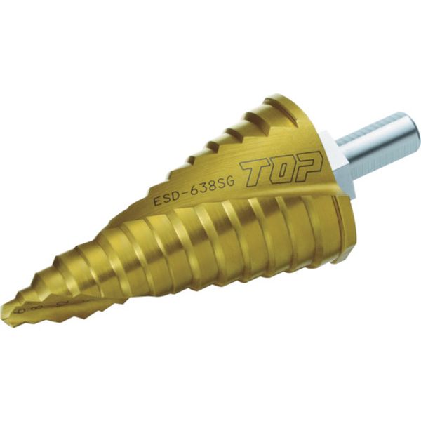 丸軸シャンクスパイラルステップドリル