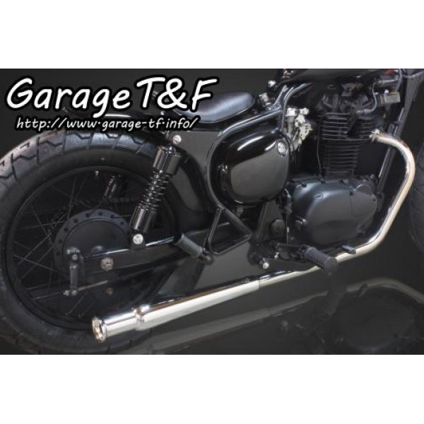 ステンレストランペットマフラー フルエキタイプ  エストレヤ