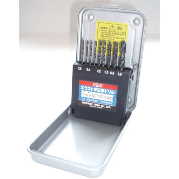 EXDH9S 502-1596  エクストラ正宗ドリル ネジ下穴 9本組セット