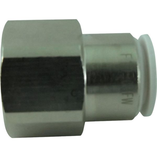 チヨダ　ファイブフィメイルコネクタ　Ｗ（白）１０ｍｍ・ＲＣ３／８