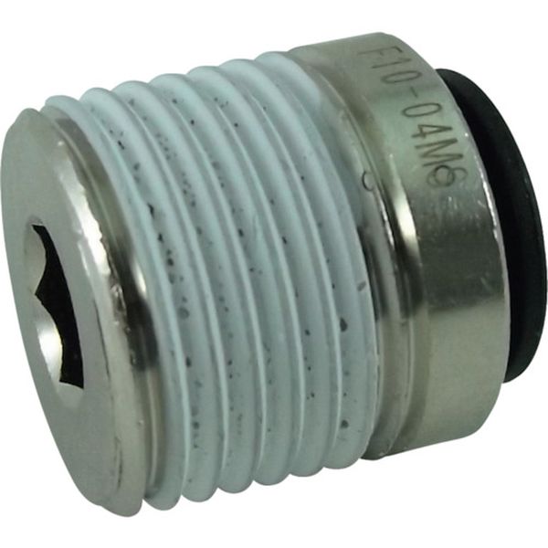 チヨダ　ファイブ六角穴付メイルコネクター　１０ｍｍ・Ｒ１／２