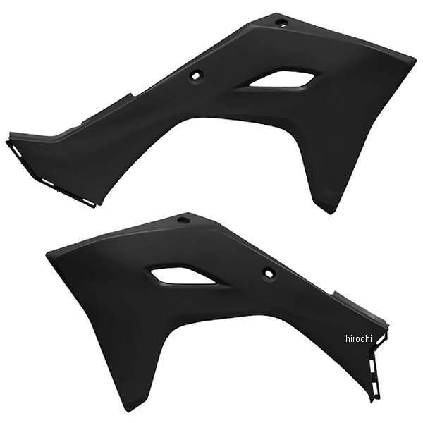 ユーフォープラスト UFO PLAST ラジエターシュラウド KX450 黒